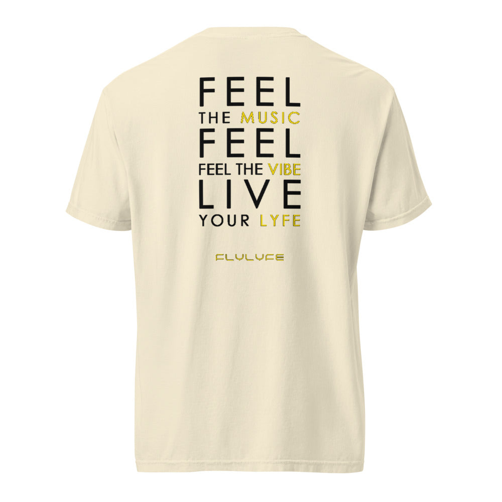 FLYLYFE The Anthem Tee Ivory back