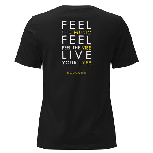 FLYLYFE The Anthem Tee — Women's Black Back