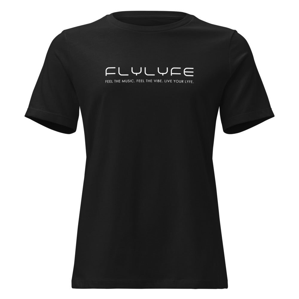 FLYLYFE The Signature Tee — Women's Black front