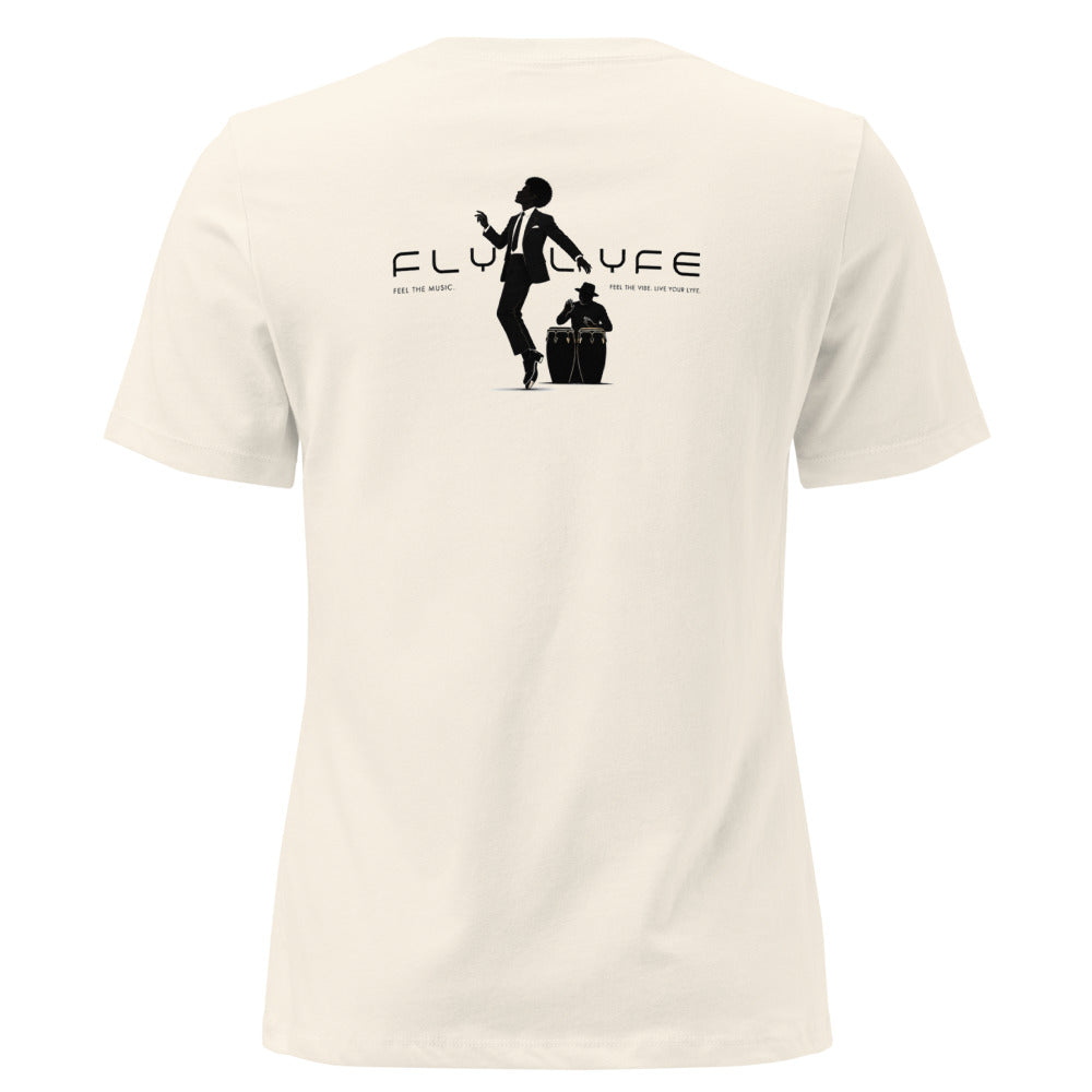 FLYLYFE The Conga Tee — Women's Natural Back