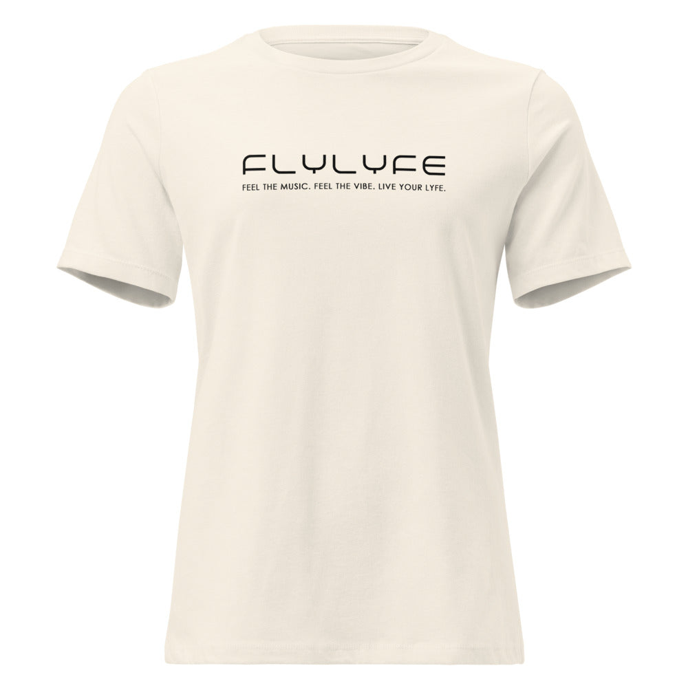 FLYLYFE The Signature Tee — Women's Natural front