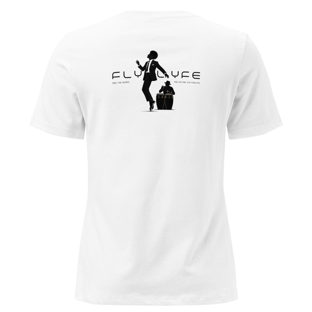 FLYLYFE The Conga Tee — Women's White Back