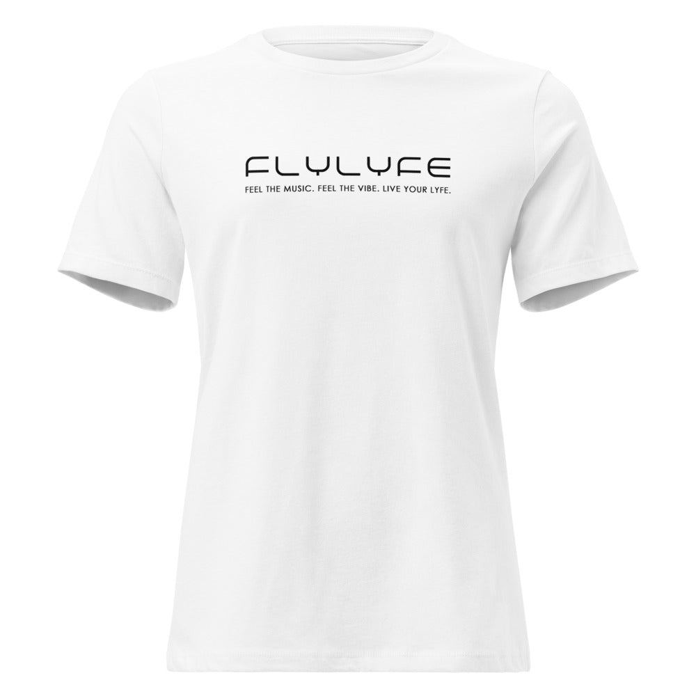 FLYLYFE The Signature Tee — Women's White front